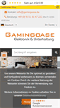 Mobile Screenshot of gamingoase.de